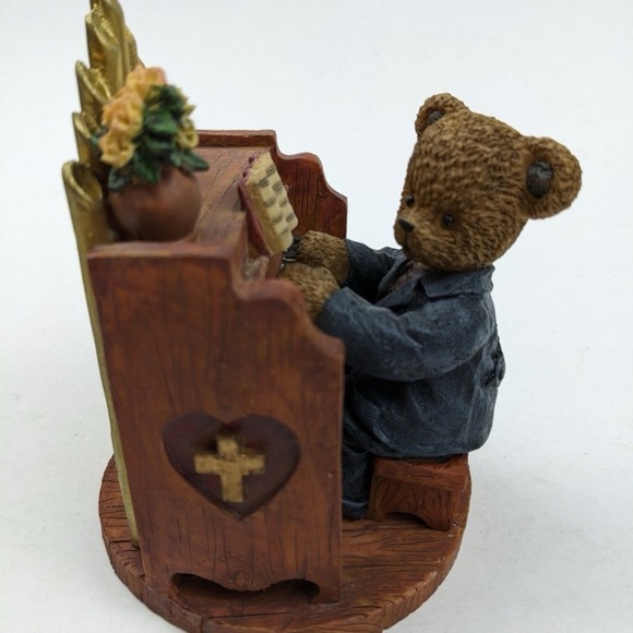 Vintage 2000 Young's Berry Hill Bears Church Organ Rejoice in the Lord Always - Picture 4 of 15